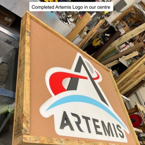 Custom Logo Fabrication - NASA Project